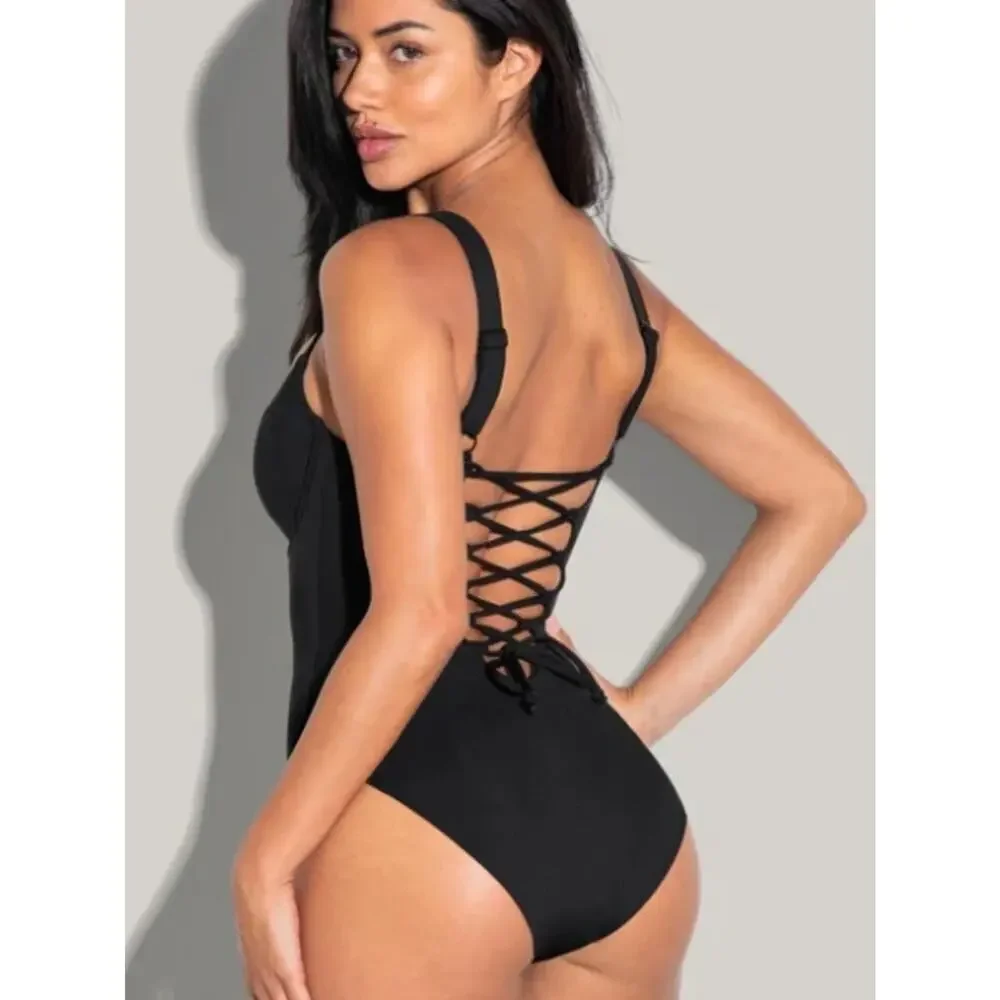 NEW TA3 Women's Small D/DD Lifty Contour Swimsuit Shapewear One Piece Reg/Long